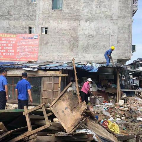 建宁县园艺新村小区环境整治进入拆违阶段