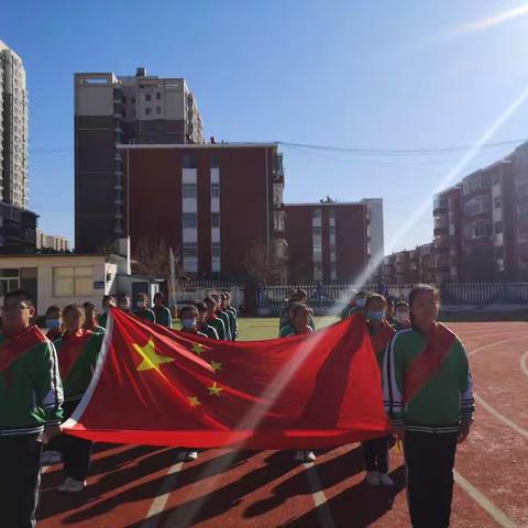 滦州市第三实验小学第七周升旗仪式
