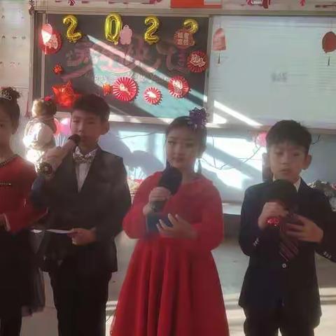 童心飞扬庆元旦滨河路小学二年级活动纪实