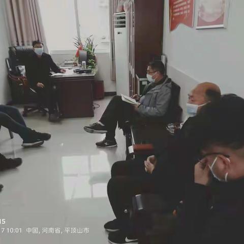 米庙一中2022年春季全景式疫情防控演练