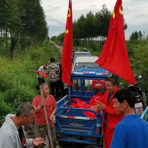 伦河镇组织开展防汛应急演练