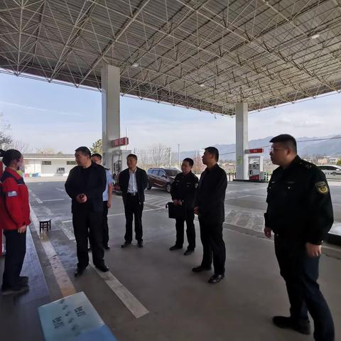 市安委会第六督导组督导检查我县全国两会期间安全生产工作