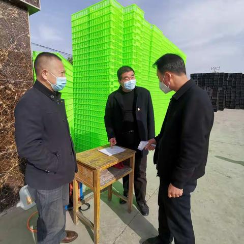 周至县检查疫情防控期间复工复产工作