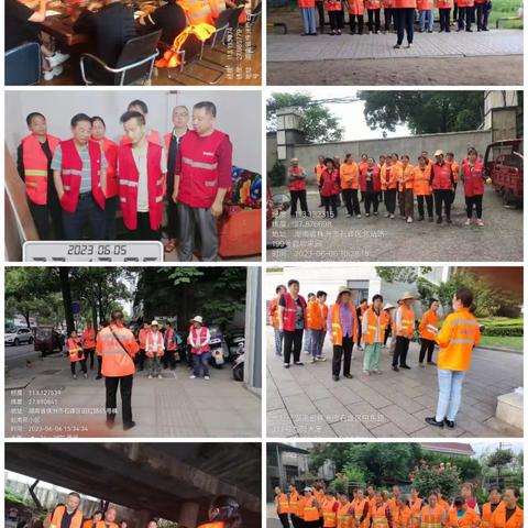 石峰仁仁洁环境6月工作照片