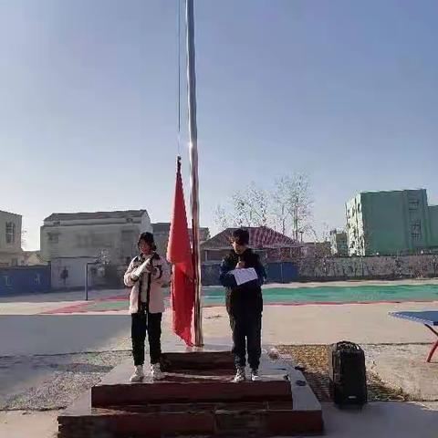 董阁小学升旗仪式《培养好习惯，成就好人生》