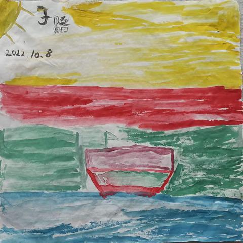 大理一溪自然艺术学堂，学生作品