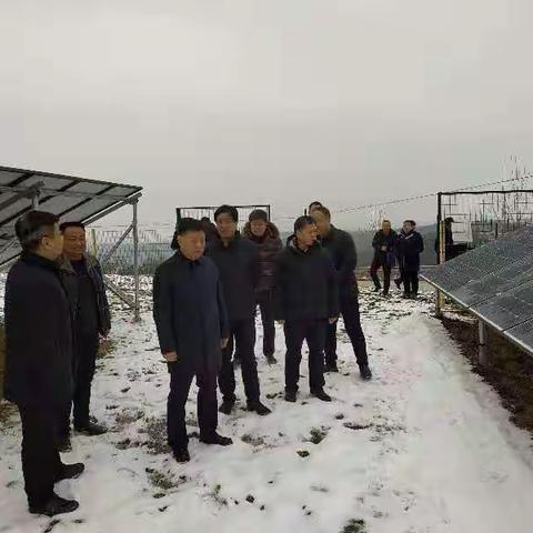 区委主要领导到蓝田县开展脱贫攻坚工作