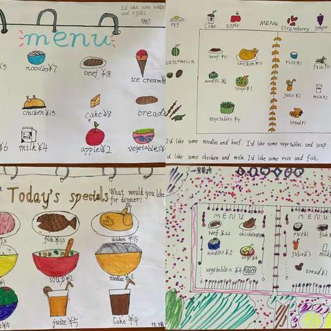 学在新华｜东莞市茶山新华学校小学四年级英语组周末特色作业展示（第十六周）