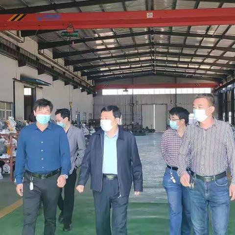 深入推进复工复产，为包联企业保驾护航！——市人大常委会副主任张增祥率队赴包联企业开展帮扶