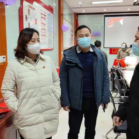 青云谱分局党支部春节走访社区优秀志愿者