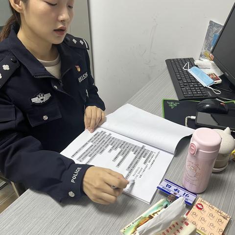 红旗派出所户籍室组织学习户籍业务办理新工作规范
