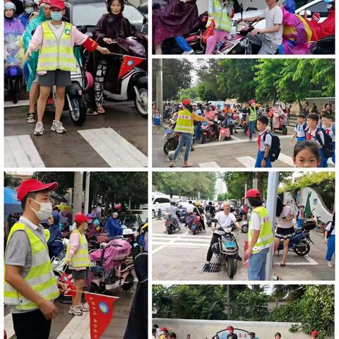 一路同行        感恩有您——海口市第二十七小学一年级家长志愿者值岗工作记实