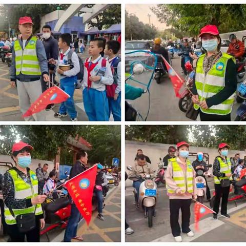 风雨无阻   为爱启航——海口市第二十七小学一年级家长志愿者值岗工作记实