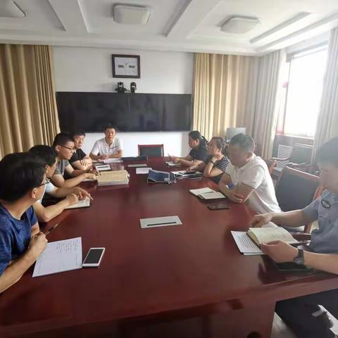 肥乡区扫黑办组织召开重点案件会商会议