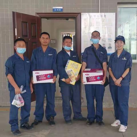 惠水公司工会慰问一线安全生产人员