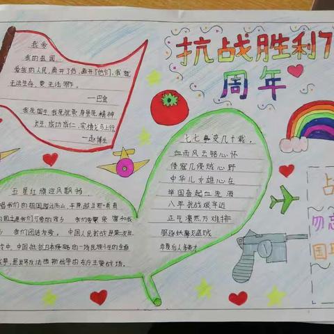 勿忘国耻  振兴中华——平陶小学开展纪念抗战胜利75周年革命传统教育活动