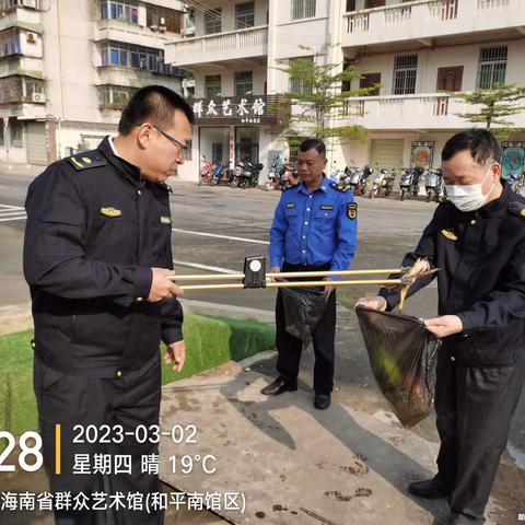 光阳社区巩文巡查工作简报