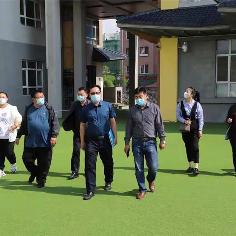 交叉互检促提高，平安校园共守护——白山市朝鲜族学校迎接市教育局校园安全互检