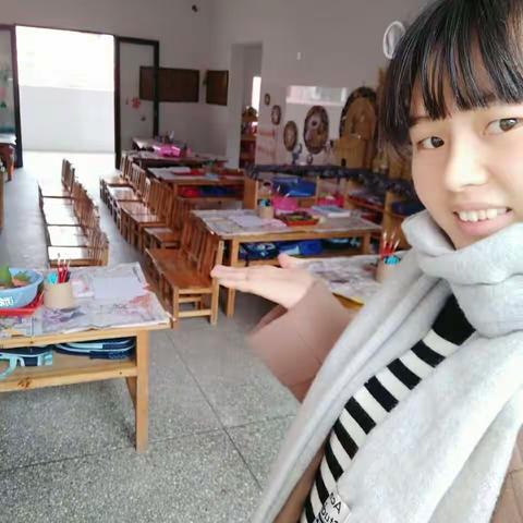 南山中心园大班段美术教研活动稻草与树叶（123）