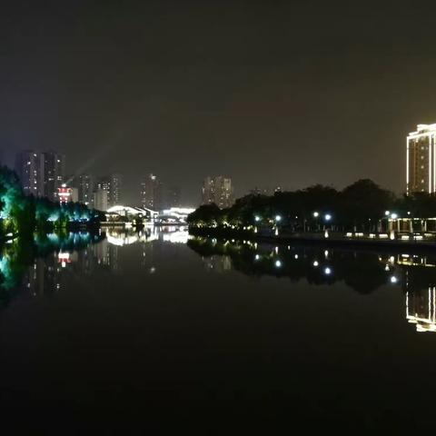 2018.11.28南塘白鹿洲公园夜景