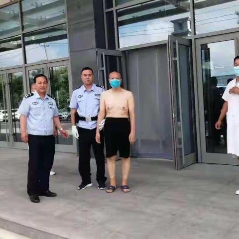 港城大街派出所收治一名精神障碍患者