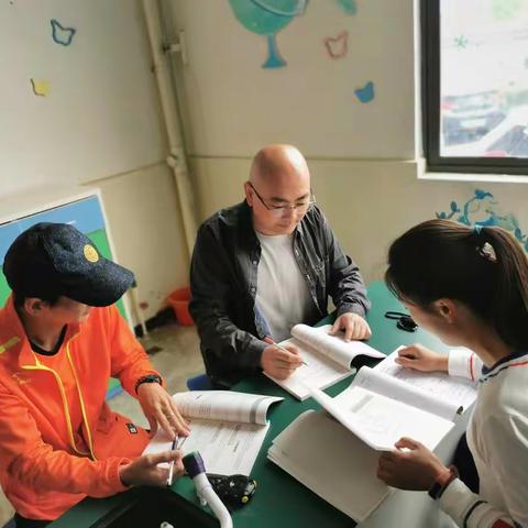 福州市黄山小学体育组教研活动