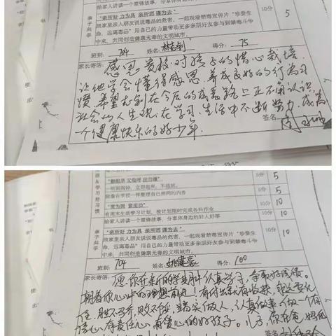 青鸟实验学校704班——德育篇