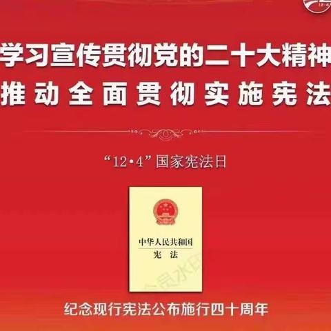 学习宣传贯彻党的二十大精神，推动全面贯彻实施宪法