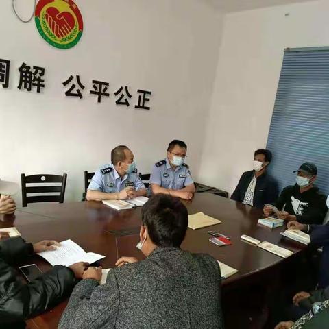 昌江社矫•昌化司法所联合新康监狱选派民警开展“两会”期间安全稳定工作