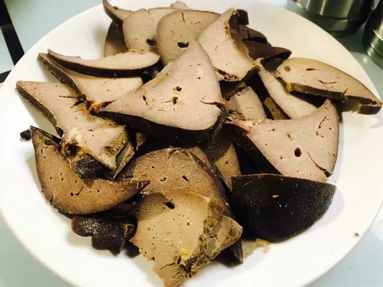 卤猪肝也是招牌菜