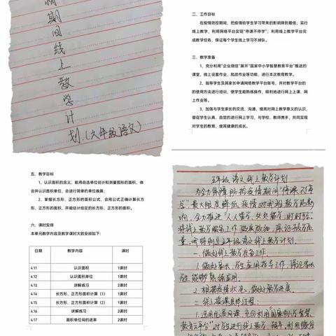 停课不停学，成长不停歇——王店乡白岗小学线上教学纪实