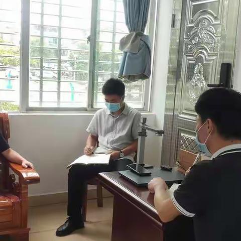 王定体深入多文纪委调研指导