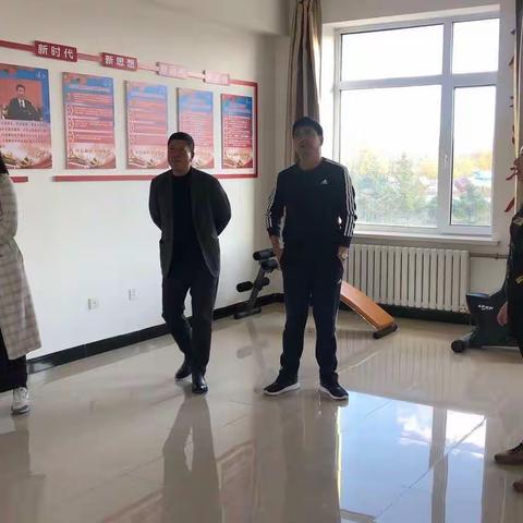 克一河镇党委书记调研督导党群服务中心建设工作