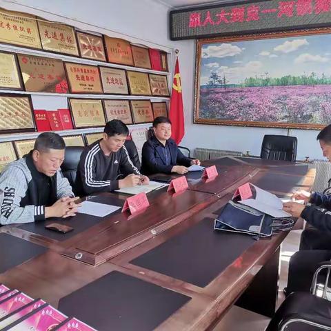 旗人大到克一河镇检查指导人大工作
