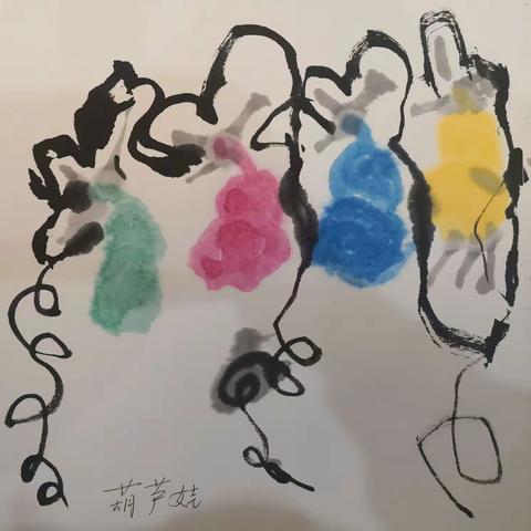 阳阳的绘画作品