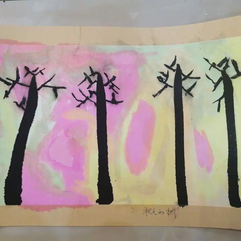 阳阳的最新成品画作