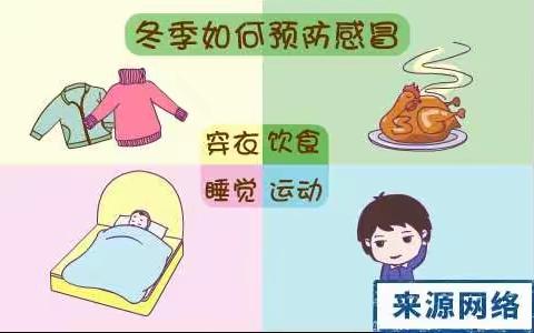 东方红中心幼儿园开展秋冬季预防感冒主题活动