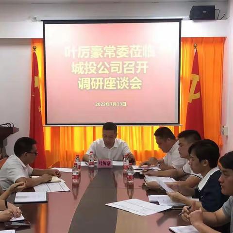 叶厉豪: 紧抓发展机遇，借势合资平台，为保亭高质量发展贡献城投力量。