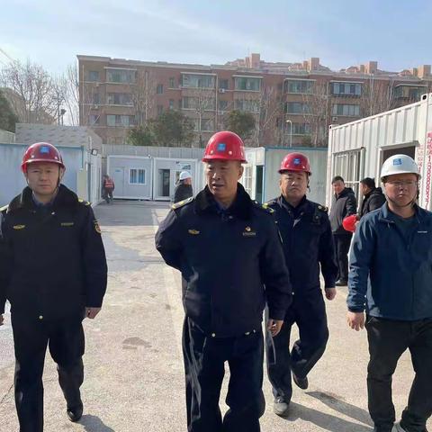 燕山中队全力做好辖区内建筑工地服务管理工作