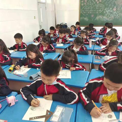 宁陵县第三实验小学简笔画—— 郑苏云