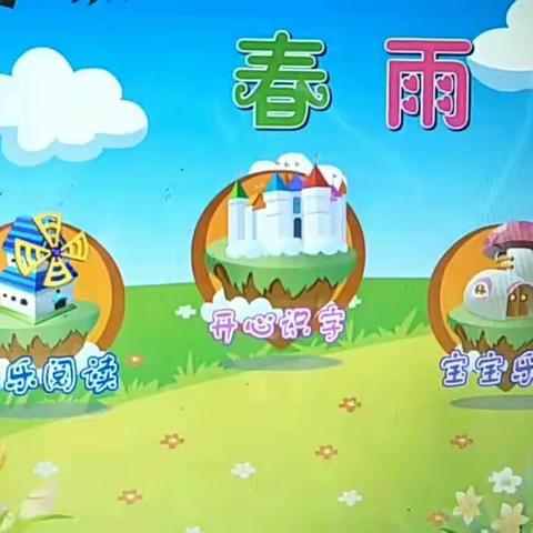 童星幼儿园果果班4月22日学习内容