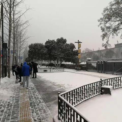 以雪为令 迅速开展新一轮除雪行动