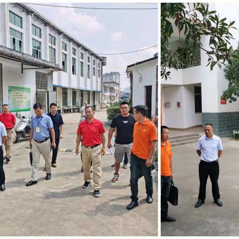 丹桂飘香迎督查  脚踏实地谋发展