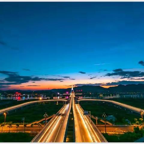 阆中最靓丽的一座嘉陵江大桥国庆节将全线贯通