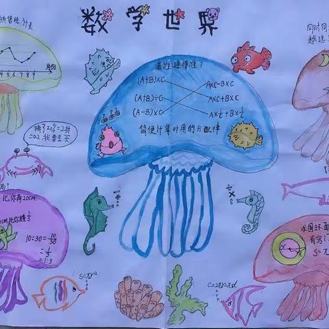 数学手抄报（六年级）