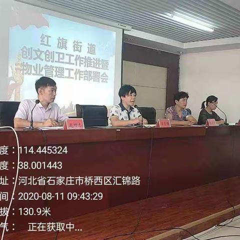 红旗街道召开物业管理工作部署会 落实落细各项任务