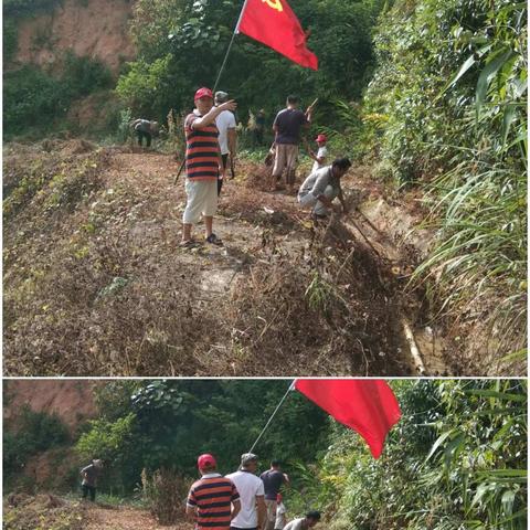 祖合村党支部开展“我为群众办实事”工作”