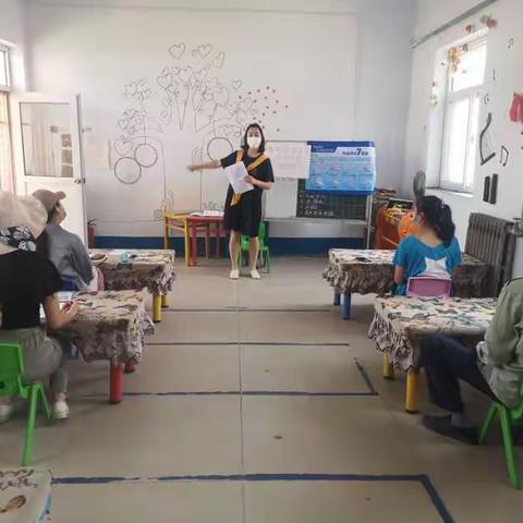 疫情防控我们在行动———记录西赵村幼儿园模拟演练