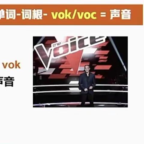 vok=声音