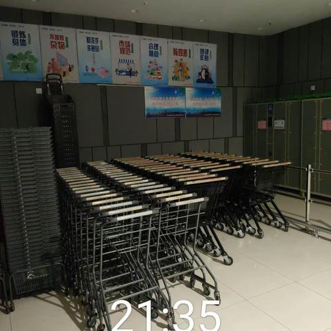 沙湖店2月4日防损行走管理。